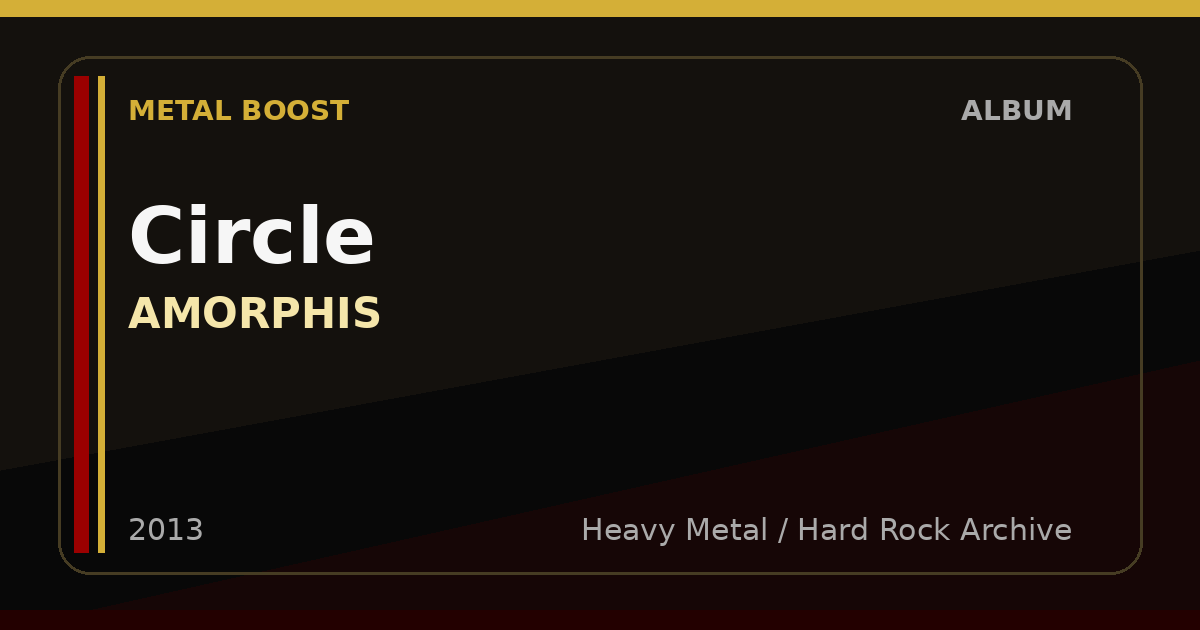 Circle – AMORPHIS | METAL BOOST album visual