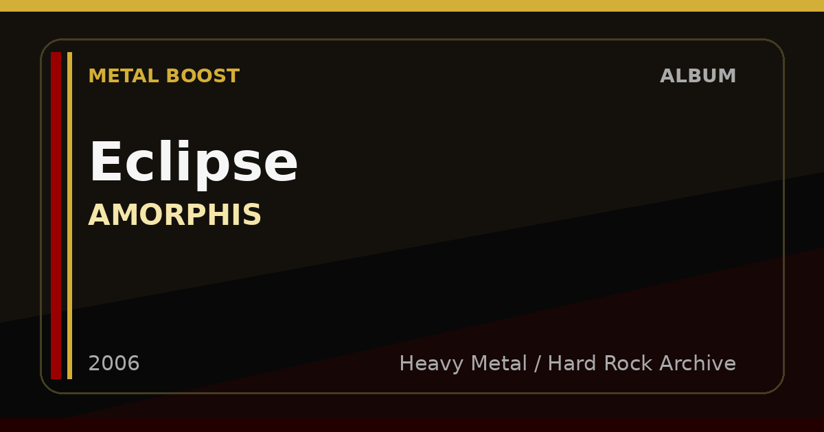 Eclipse – AMORPHIS | METAL BOOST album visual
