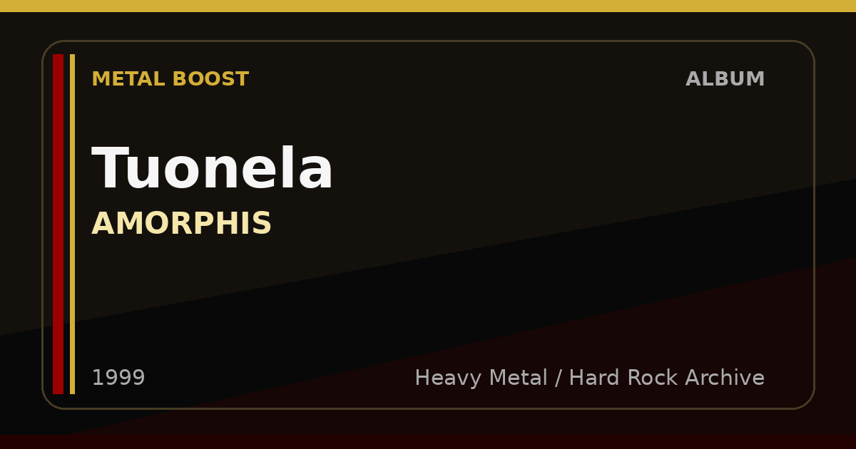 Tuonela – AMORPHIS | METAL BOOST album visual