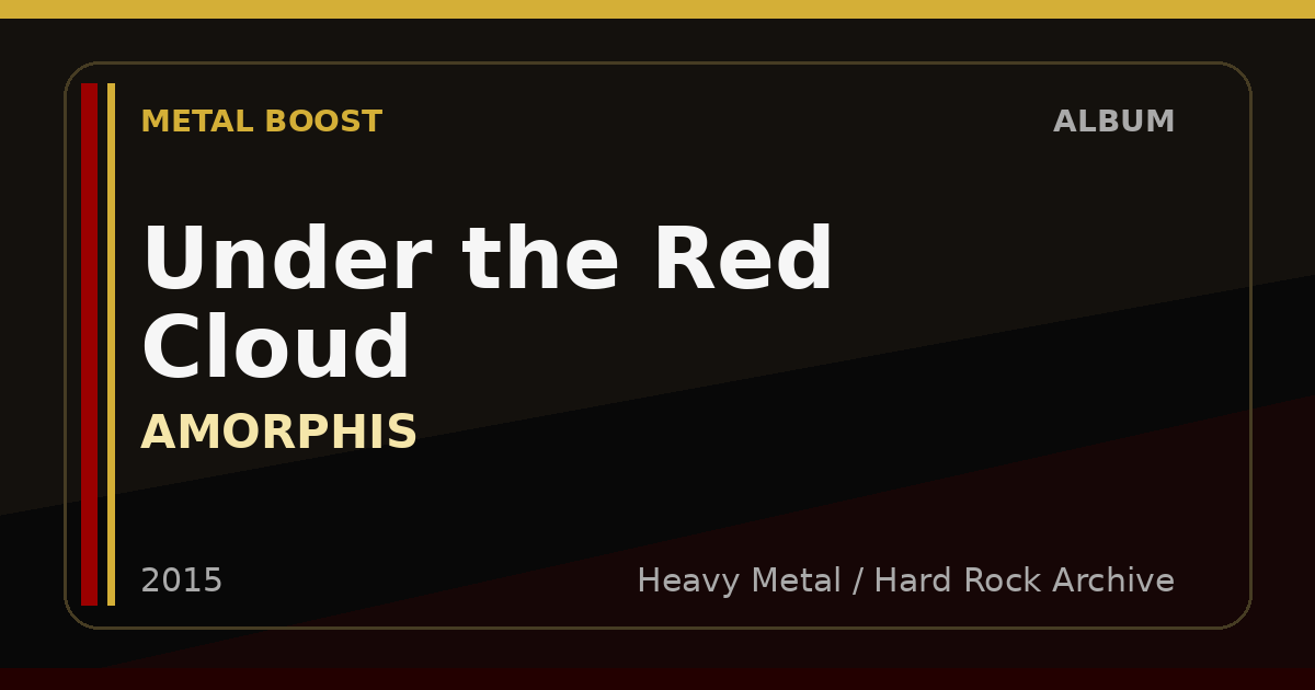 Under the Red Cloud – AMORPHIS | METAL BOOST album visual