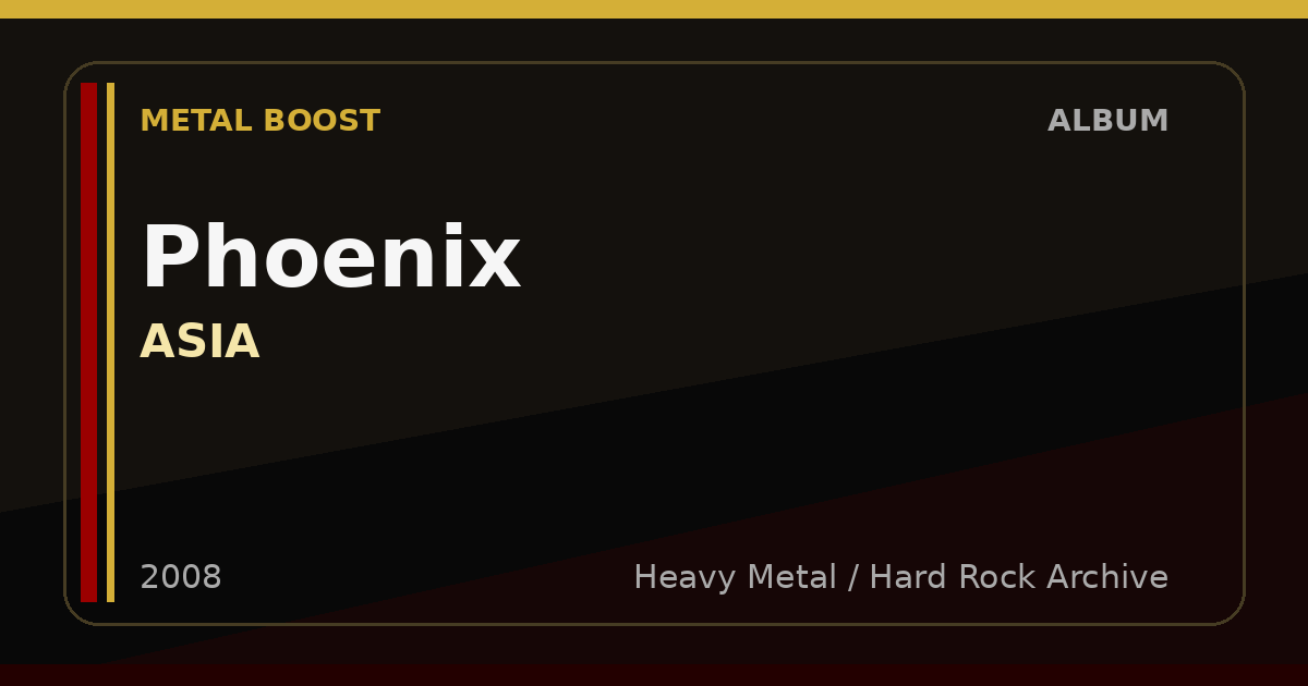 Phoenix – ASIA | METAL BOOST album visual