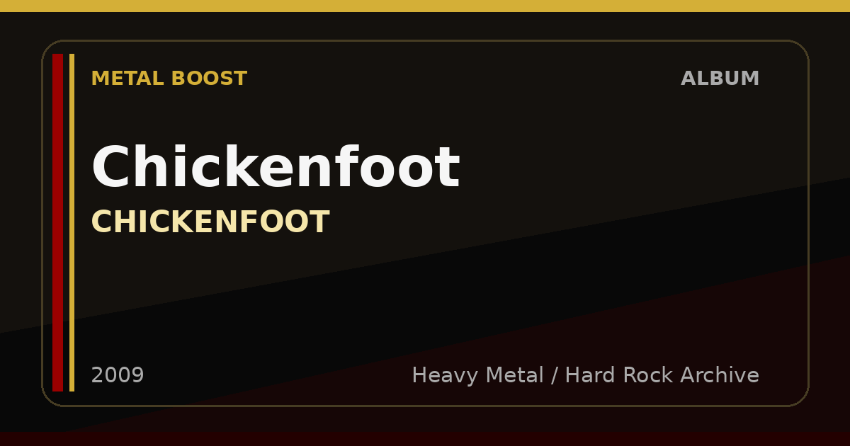 Chickenfoot – CHICKENFOOT | METAL BOOST album visual