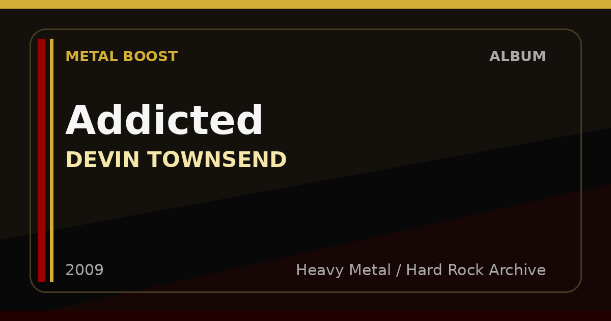 Addicted – DEVIN TOWNSEND | METAL BOOST album visual