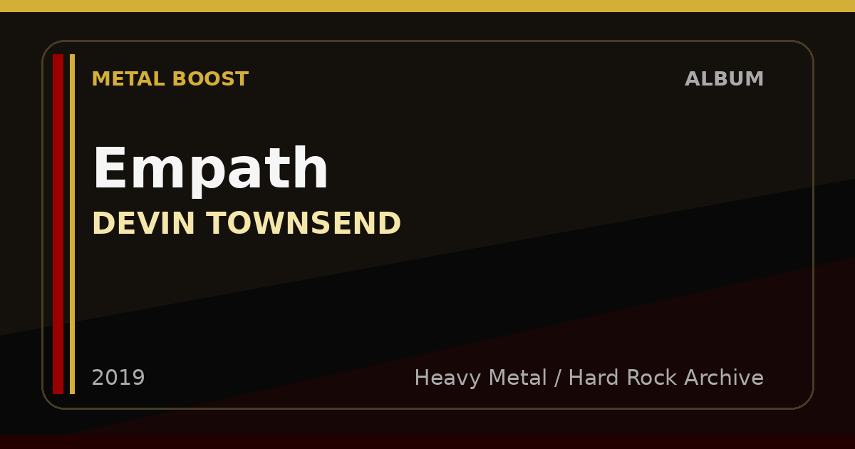 Empath – DEVIN TOWNSEND | METAL BOOST album visual