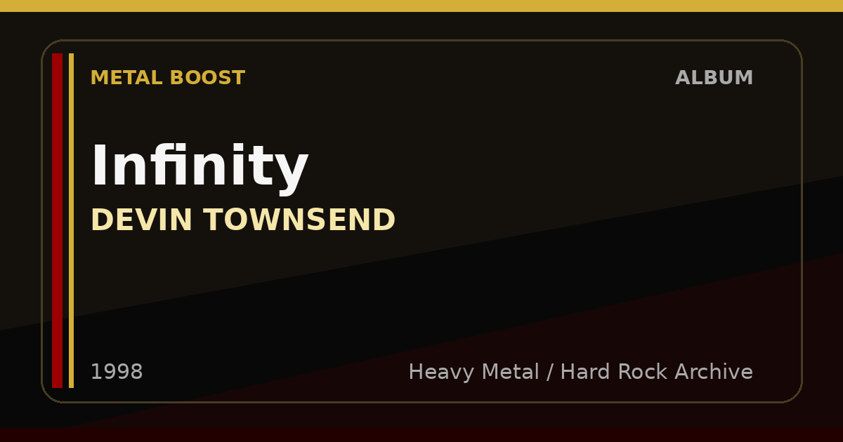 Infinity – DEVIN TOWNSEND | METAL BOOST album visual