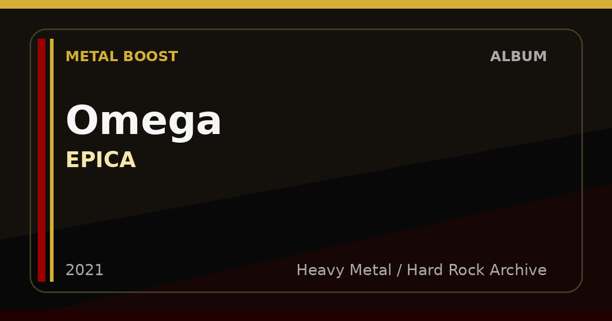 Omega – EPICA | METAL BOOST album visual