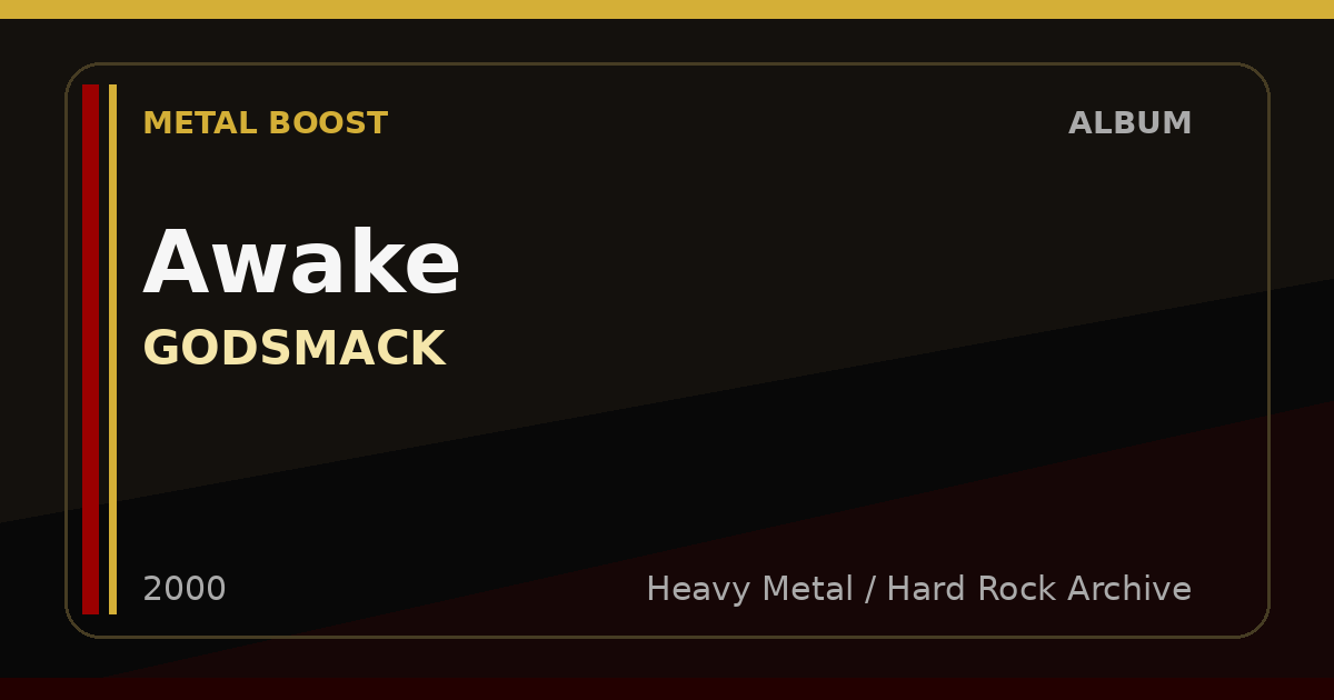 Awake – GODSMACK | METAL BOOST album visual