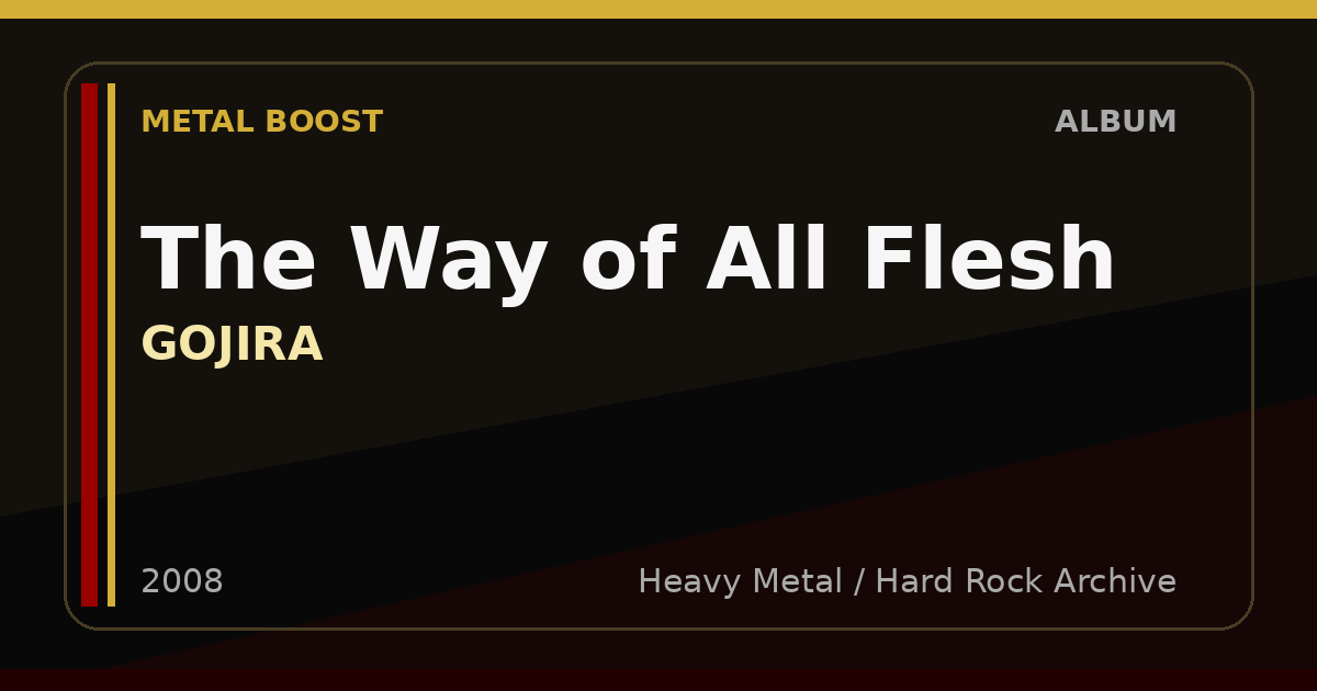 The Way of All Flesh – GOJIRA | METAL BOOST album visual