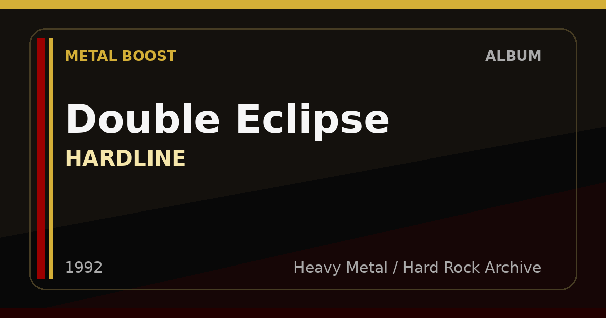 Double Eclipse – HARDLINE | METAL BOOST album visual