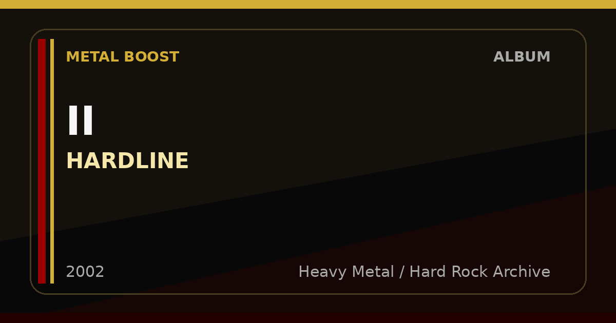 II – HARDLINE | METAL BOOST album visual