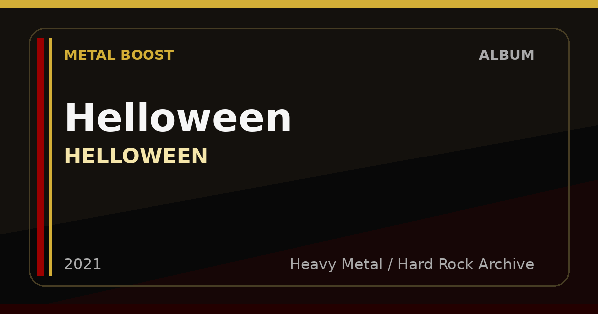 Helloween – HELLOWEEN | METAL BOOST album visual