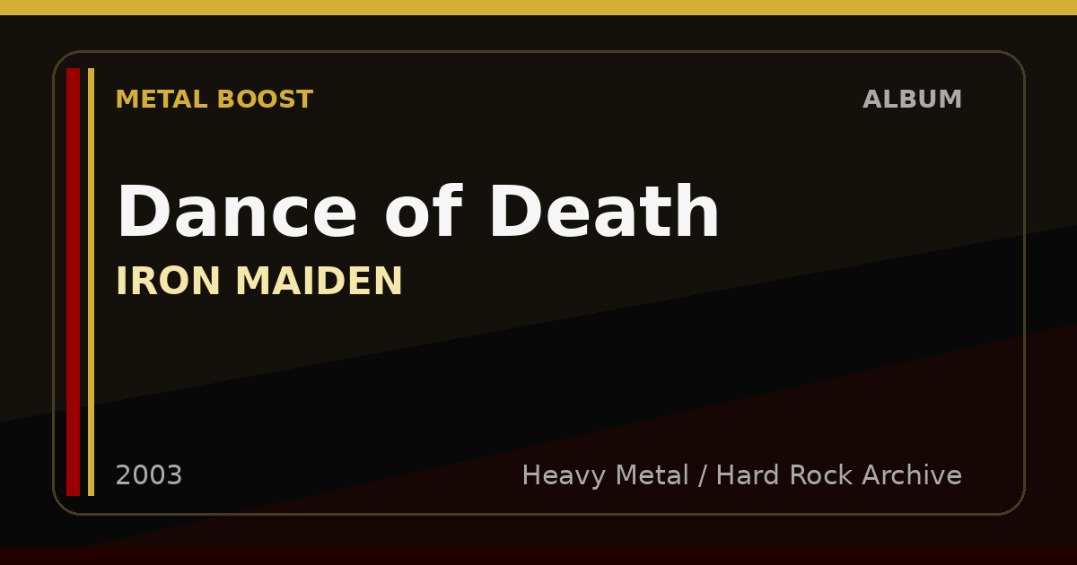 Dance of Death – IRON MAIDEN | METAL BOOST album visual