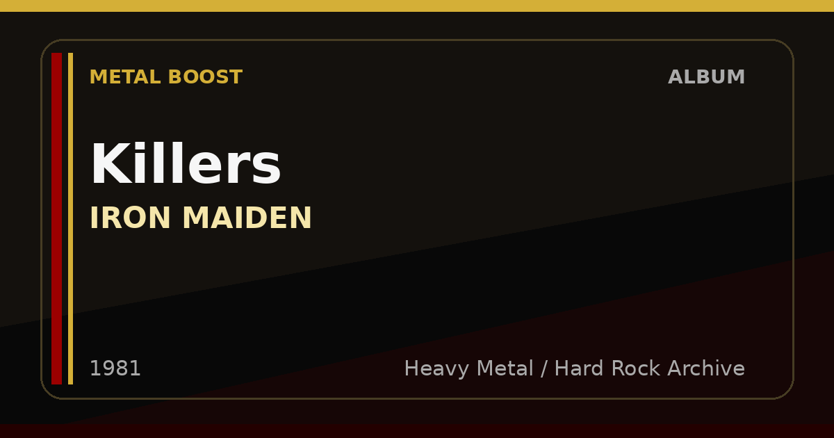 Killers – IRON MAIDEN | METAL BOOST album visual