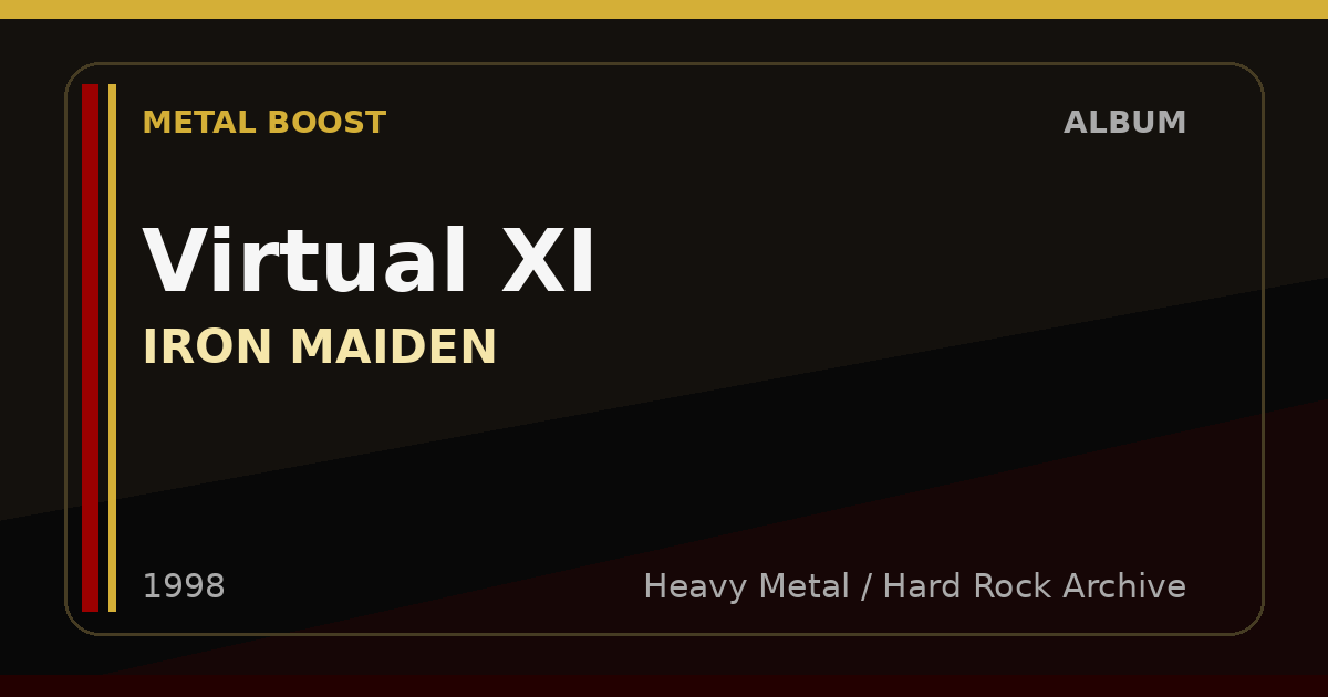 Virtual XI – IRON MAIDEN | METAL BOOST album visual