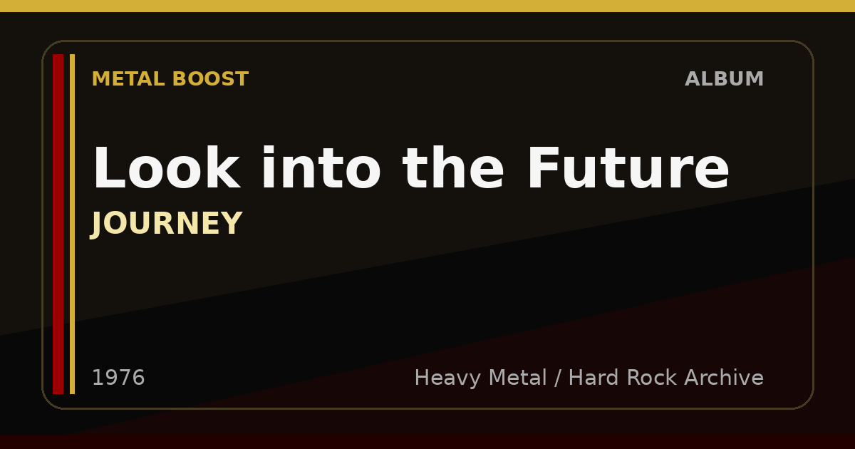 Look into the Future – JOURNEY | METAL BOOST album visual