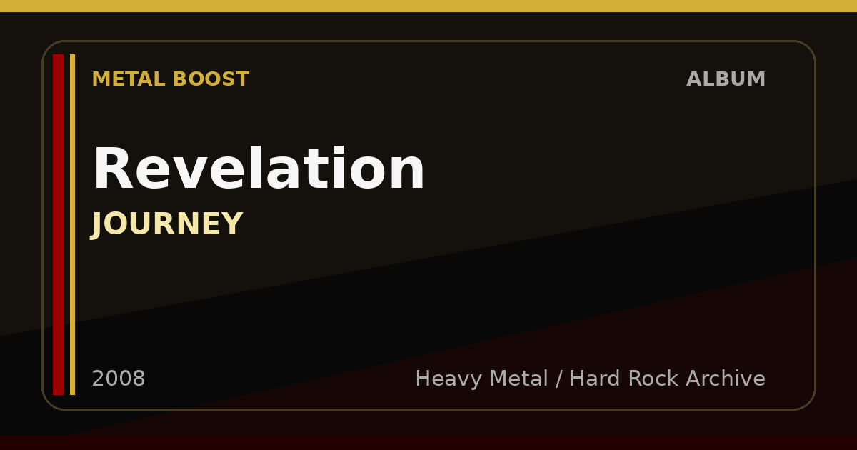Revelation – JOURNEY | METAL BOOST album visual