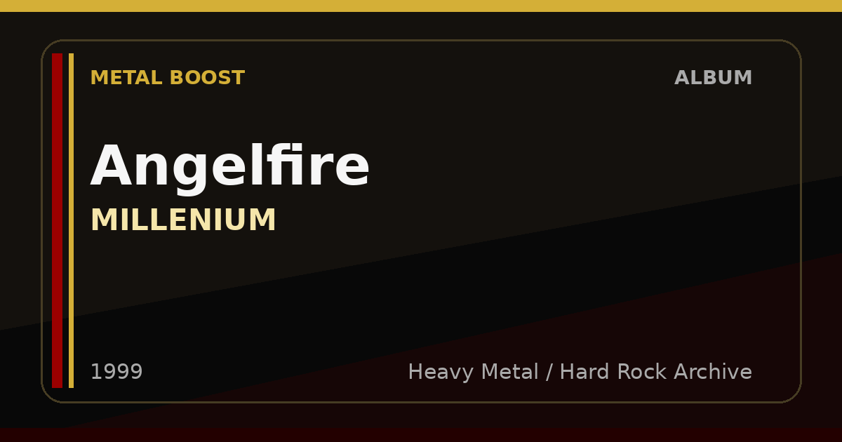 Angelfire – MILLENIUM | METAL BOOST album visual
