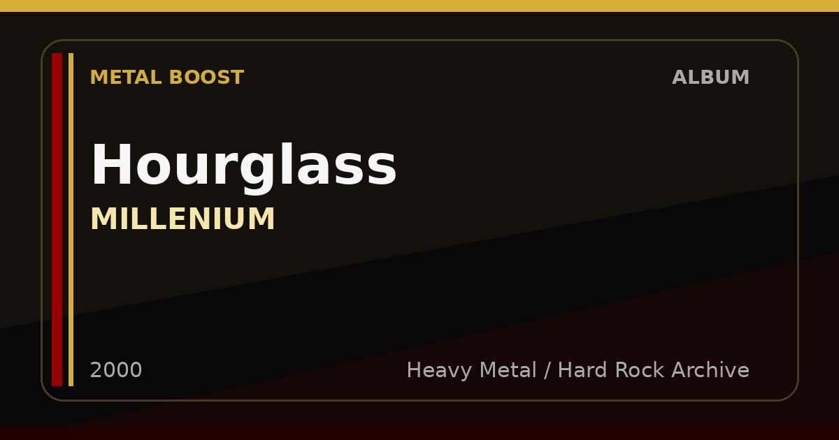 Hourglass – MILLENIUM | METAL BOOST album visual