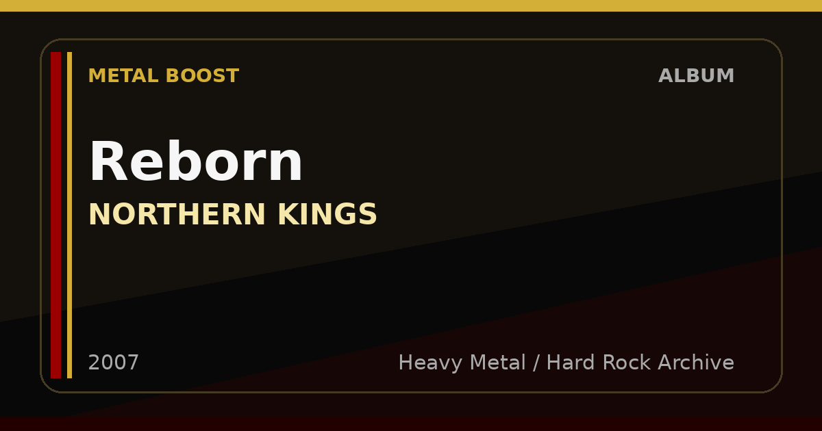 Reborn – NORTHERN KINGS | METAL BOOST album visual