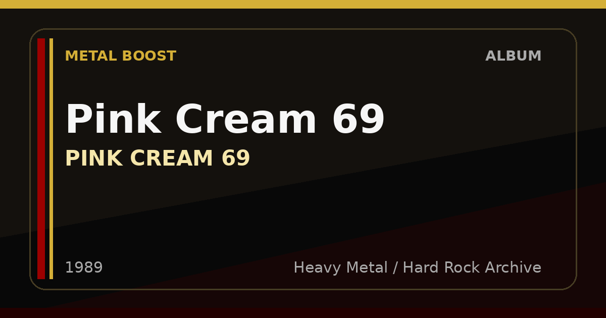 Pink Cream 69 – PINK CREAM 69 | METAL BOOST album visual