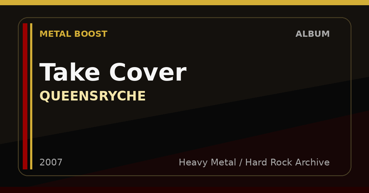 Take Cover – QUEENSRYCHE | METAL BOOST album visual
