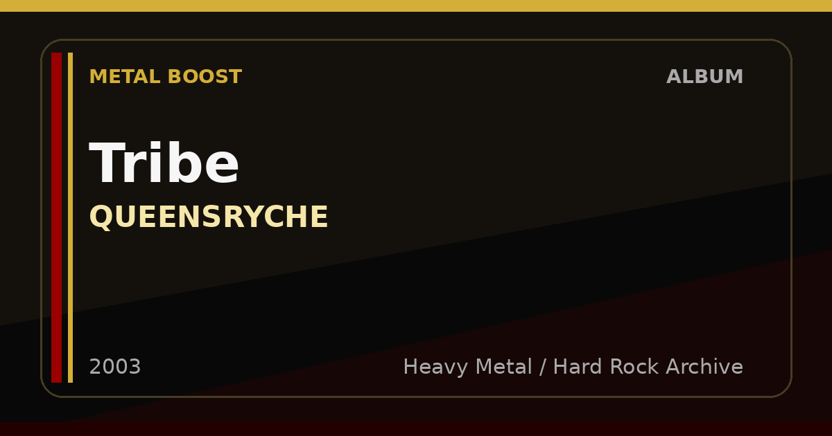 Tribe – QUEENSRYCHE | METAL BOOST album visual
