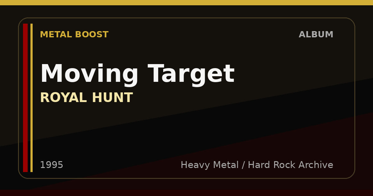 Moving Target – ROYAL HUNT | METAL BOOST album visual
