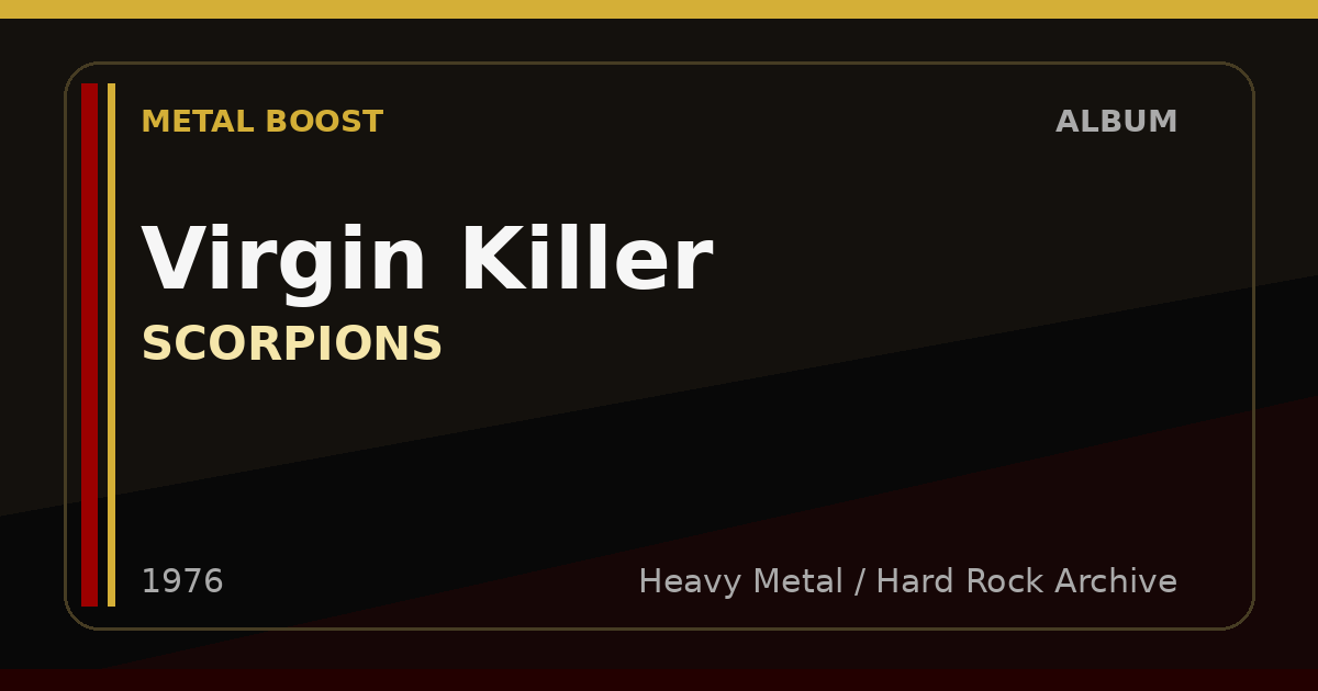 Virgin Killer – SCORPIONS | METAL BOOST album visual